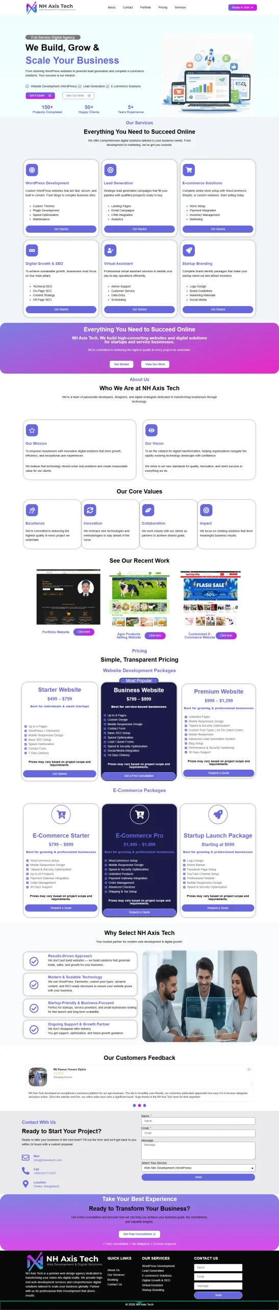 Ali Hasan Nh Axis Tech